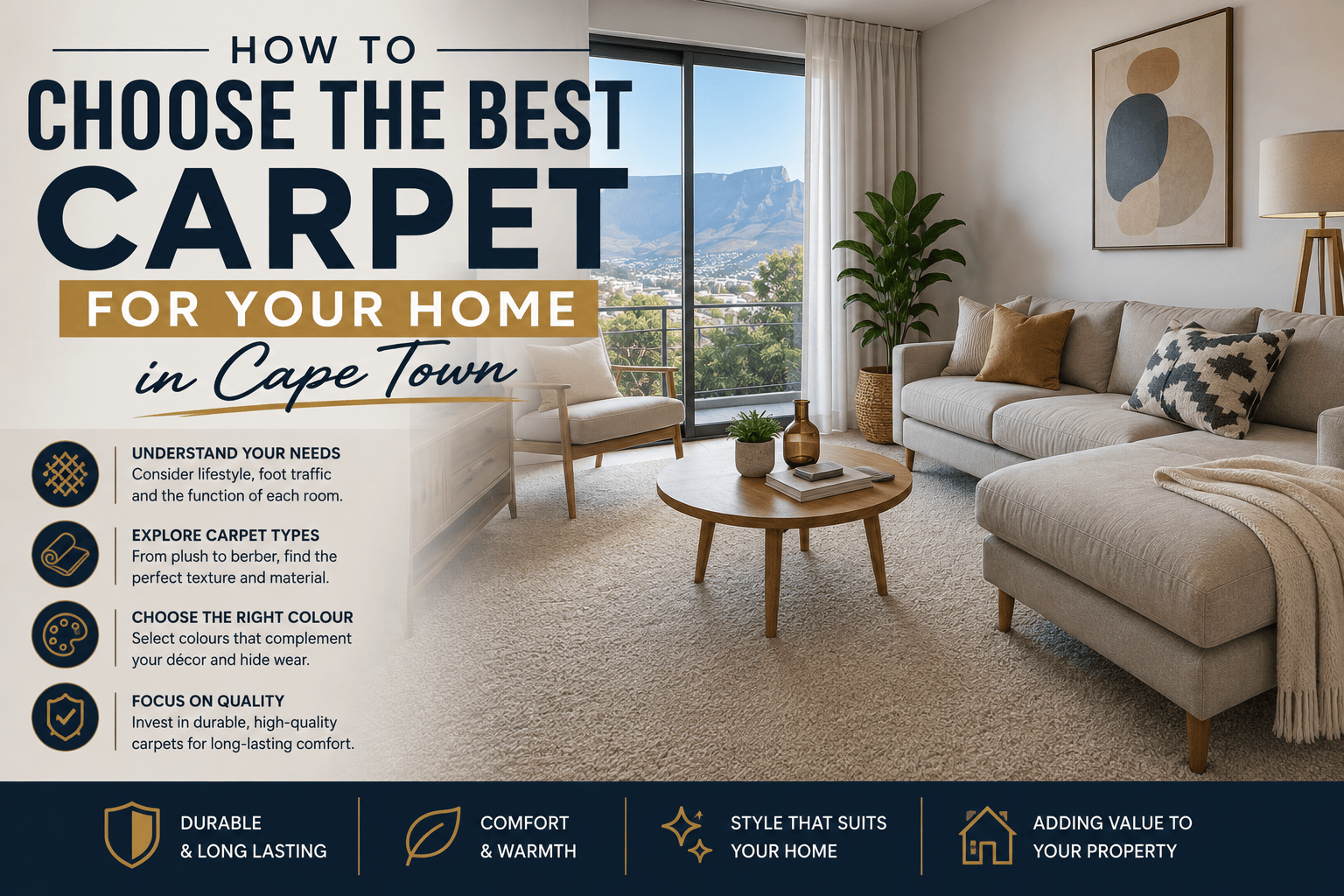 How to Choose the Best Carpet for Your Home in Cape Town